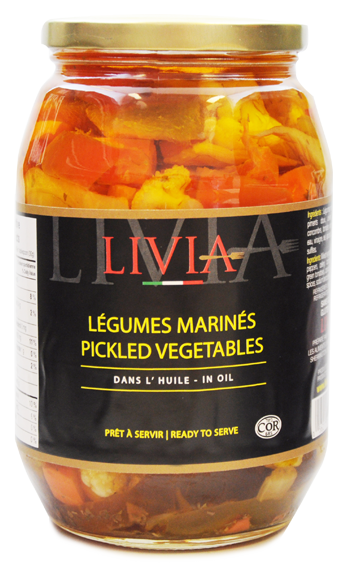 Légumes Marinés dans l'huile